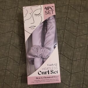 Curly-Q Heatless Curl Set in Lavender